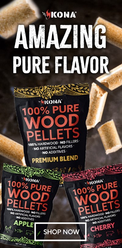 KONA 'Amazing Pure Flavor' Pinterest ad creative